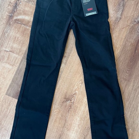 Levi's 724 High Rise Slim Straight Fit Jeans - Picture 2 of 3